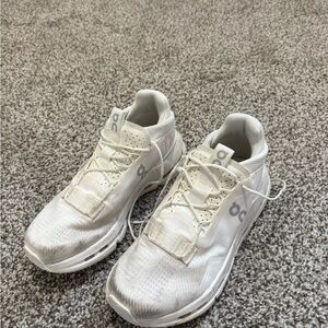 On Running Classic White Athletic Shoes